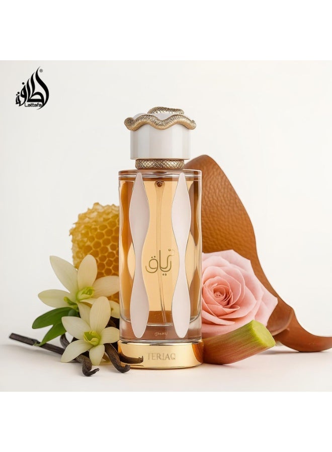 لطافة عطر تيرياك باي كوينتين بيتش فور يدوم طويلا للرجال والنساء من عطور لطافة، سعة 100 مل - روائح الكراميل واللوز المر والفانيليا - Image 4